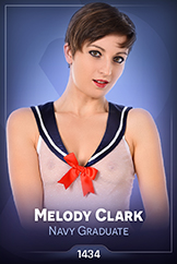 Melody Clark - Navy Graduate