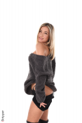 Rebecca North - Sexy Woolly Pully - 2