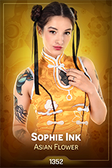 Sophie Ink - Asian Flower